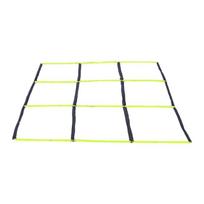 Multifunctional 9 Grids Agility Ladder For Sports Training Fitness And Footworks Drill Agility Training Ladder Enduring žalia