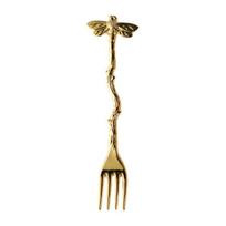 Dessert Fork with Dragonfly Handle Fruit Cake Fork for Birthday Party Home Elegant Nature-Inspired Tableware Gift for Food Lovers