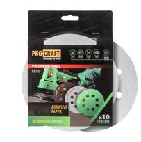 Šlifavimo lapeliai „ProCraft KB180.40” (10 vnt.)