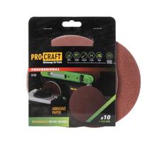 Šlifavimo lapeliai „ProCraft K150.80” (10 vnt.)