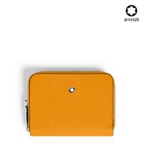 [Montblanc] Sartorial 2cc Mini Zipped Wallet Saffron 221504