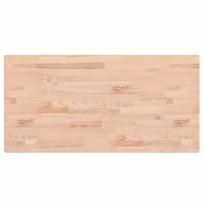 vidaXL Washbasin Top 80 x 40 x 1.5 cm Solid Beech Wood