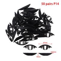 50 Pair Plywood Woodworking Invisible Connector Lamino P15 P14 2 in 1 Fastener Tool for Strong Durable Furniture Build Workshop