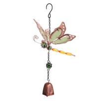 A34R Wind Chime Dragonfly Wind Chime Metal Wind Chime With Dragonfly Design Outdoor Garden Decoration For Window Yard