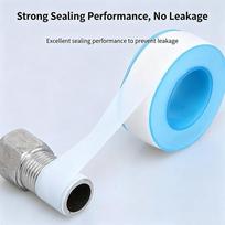 10PCS Thread Seal Tape Waterproof Leak-Proof PTFE Tape for Pipe Fittings, Oil-Free Plumbing Repair & Sealing Duct Tape (as the picture,13mm&4m)