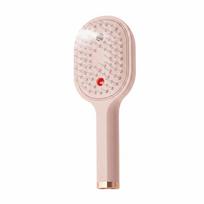 Electric Spray Hairbrush Nano Mist Cushion Comb Scalp Massager Comb for 3.7V/400mAh Women rožinė