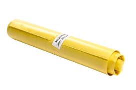 Geltoni HDPE šiukšliu maišai 30 l, 20 vnt