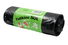 Šiukšliu maišai PLASTA 80 l, 10 vnt