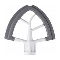 Flexible Silicone Beater Parts for KitchenAid Tilt-Head Stand Mixer 4.5-5QT gray