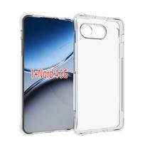 For Oneplus Nord 4 5G Case TPU Soft Silicone Transparent Shockproof Bumper For One Plus Nord4 5G Camera Protection Phone Cover Oneplus Nord 4 5G skaidri