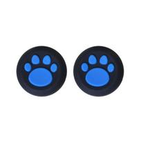 Smart 1pcs Cartoon Silicone Thumb Stick Grip for PS4 mėlyna