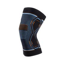 Soft Elastic Knee Brace Knee Compression Sleeve Wear Resistant Breathable Non-Slip Design Knee S mėlyna