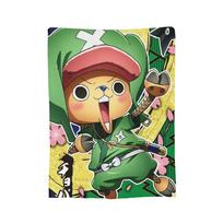 Vienas Gabalas Tony Tony Chopper Anime Antklodės Flanelinės Spausdintos Nešiojamos Lengvos Mesti Antklodės Namams Kelionėms Lovos Patalynė Mesti Antklodės 30x40in
