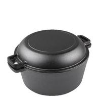 Zhishi Korean Cast Iron Pot & Grill Pan