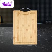 Fissler Elm Wood & Bamboo Cutting Board with Handle