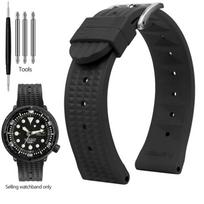 Vaflinė apyrankė laikrodžiui Seiko PROSPEX SKX007 Water Ghost 20mm 22mm Abalone Small MM Silikoninė Vyrų Nardymo Sportinė guminė laikrodžio apyrankė width 20mm
