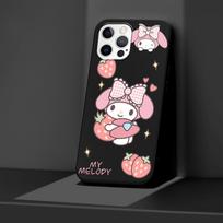Hello Kitty Kuromi Case for Apple iPhone 13 14 Plus 11 12 Mini 15 Pro Max 7 8 SE 2020 X XS XR Silicone Soft Phone Cover iPhone 7(SE 2020)