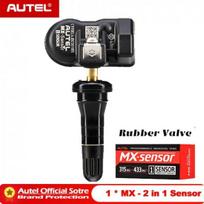AUTEL MX Sensor 433 315 TPMS Mx-Sensor Scan Tire Repair Tools Automotive Accessory Tire Pressure Monitor Tester Programmer 1 x 2in1 rubber ss