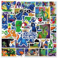 Pvc Material Roblox Rainbow Friends Stickers Waterproof And Removable
