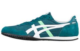 Onitsuka Tiger Serrano Amortizuojantys Neslystantys Atsparūs dilimui Žemi Laisvalaikio Batai Unisex Žali 1183A237-300 37