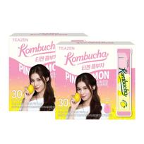 Teazen Kombucha Sicily Pink Lemon 30 sticks x 2 boxes