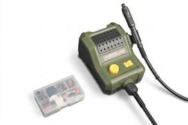 Akumuliatorinis šlifavimo ir graviravimo įrankis HERVIN BATTERY, 20 V, lankstus velenas 910 mm, jung