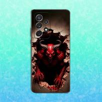 Art Hell Satanic Phone Case For Samsung S25,S24,S23,S22,S21,S20,S10,Ultra,Plus,Lite,FE,Soft Silicone Black Cover Samsung S25ULTRA