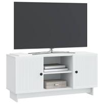 TV Stand 102 x 34.5 x 50 cm White Engineered Wood