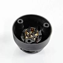 7 Pin 12V Trailer Electrical Socket for Caravan Truck with Corrosion Resistant Towbar Adapter one size