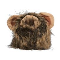 Halloween Interactive Funny Party Cute Lion Mane Wig Cap Cosplay Costume Pet Clothes Dog Cat Cap L