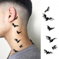 1 lapas Drakonas Skorpionas Šaunus Gyvūnas Laikinas Tatuiruotė Vyrams Rankos Nugaros Blauzdos Laikinos Netikros Tatuiruotės Lipdukai Vandeniui Atsparūs Realistiški Tatuiruotės China Mainland