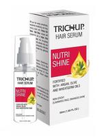 Trichupas: plaukų blizgesio serumas su natūraliais aliejais (50 ml), Trichup Nutri Shine plaukų serumas, Vasu 16.40625