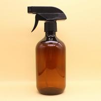 500ML PET Purškimo tušti buteliukai Su paleidimo purkštuvu Eteriniai aliejai Aromaterapija Kvepalai Įpilamas buteliukas 500 ml&Plastic black
