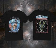 Vintage Graphic Scorpions Crazy World Tour Concert Black Unisex T-Shirt 3XL