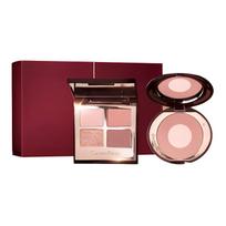 Charlotte Tilbury Luxury Palette And Cheek To Chic Eyeshadow Pillow Talk + Blush Pillow Talk