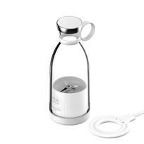 Ready Stock 350ml Fresh Juicer Mini Blender for Travel USB Juicer Cup Fruit Juice Mixer Portable Juicer Ice Crusher Smoothie balta