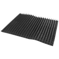 Karvių ferma Karvės draskyklė Galvijų niežulio stabdiklis Arklių reikmenys Gyvulių priežiūros įrankiai Ergonomiškas dizainas Patvarus guminis 42.00X33.00X2.00CM juoda