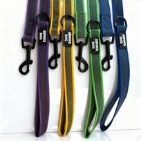 Customize Accepted 1.2 Meter Strong Bite-resistant  Nylon Rubber Dog Leash for Middle Big Sized Dogs Chew-proof Anti-tear (Yellow,1.2 Meters) geltona