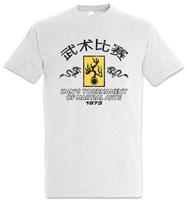 Han's Tournament I Marškinėliai Įvesk Simbolį Ženklas Drakonas Bruce Logotipas Kung Fu Lee 3XL