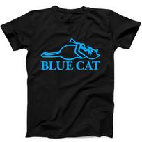 Blue Cat Records Best Seller Music Gift Black Tee Unisex T-Shirt S