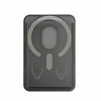 Scratch-resistant For MagSafe Wallet Acrylic Simple Phone Magnetic Card Holder Matte Color for iPhone 17 16 15 14 13 12 11 juoda