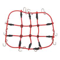 Nylon RC Luggage Net for Traxxas TRX4M 1/18 and for Axial SCX24 1/24 RC Car For RC Truck raudona