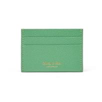 [Sporty & Rich] AC743VE GREEN Sr Grained Card Wallet