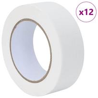 Painter s Masking Tape 12 pcs White 38 mm x 50 m Paper
