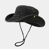 Vintažinė reguliuojama unisex kepurė lauko žygiams ir alpinizmui One size fits all brown