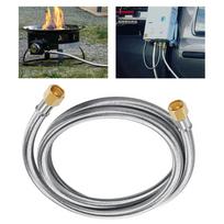 6FT For Braided Propane Hose Extension Flexible & For Ideal For Grills & RVs Gas Extension Hose For Propane Long 6FT Stove China Mainland