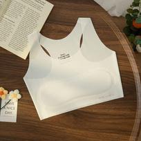Girls' small vest development period, the first stage of children's underwear, primary school students' anti-bumping points children have no traces M【 22.5-30kg 】 balta