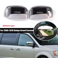 Dodge Grand Caravan Chrysler Town Country 2008-2016 ABS Chromuotas Galinio Vaizdo Šoninio Veidrodžio Dangtelis Sparno Dangtelis Durų Korpuso Apdailos Elementas black