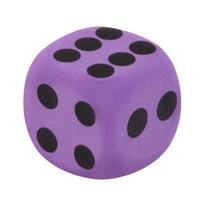 EVA Foam Dice Wear Resistant Multipurpose Printing Dots Attractive Block Kid Educational Toy Gift for Toddler