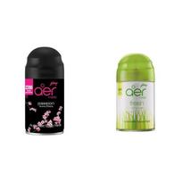 Godrej Aer Smart Matic – Automatic Air Freshener Refill, Premium Fragrance - Passion (2200 Sprays) And Automatic Air Freshener Refill Pack  (225 Ml)